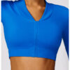 【Wankitu】Versatile, tight-fitting, seamless long-sleeved yoga jacket - Image 9