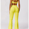【Wankitu】Wide-leg, tight-fitting, seamless, butt-lifting yoga flare pants - Image 7