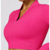 【Wankitu】Versatile, tight-fitting, seamless long-sleeved yoga jacket - Image 6