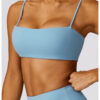 【Wankitu】Underwear with lace-up back for a beautiful yoga bra - Image 10