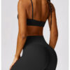 【Wankitu】Underwear with lace-up back for a beautiful yoga bra - Image 3