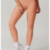 【Wankitu】Ribbed butt-lifting high-waisted yoga pants - Image 3