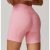 【Wankitu】Ribbed Tight Tummy-Control Yoga Shorts with Butt-Lifting Design - Image 6