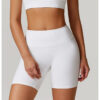 【Wankitu】Ribbed Tight Tummy-Control Yoga Shorts with Butt-Lifting Design - Image 7