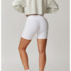 【Wankitu】Ribbed Tight Tummy-Control Yoga Shorts with Butt-Lifting Design - Image 9