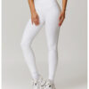 【Wankitu】Ribbed butt-lifting high-waisted yoga pants - Image 6