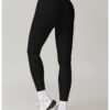 【Wankitu】Ribbed butt-lifting high-waisted yoga pants - Image 10